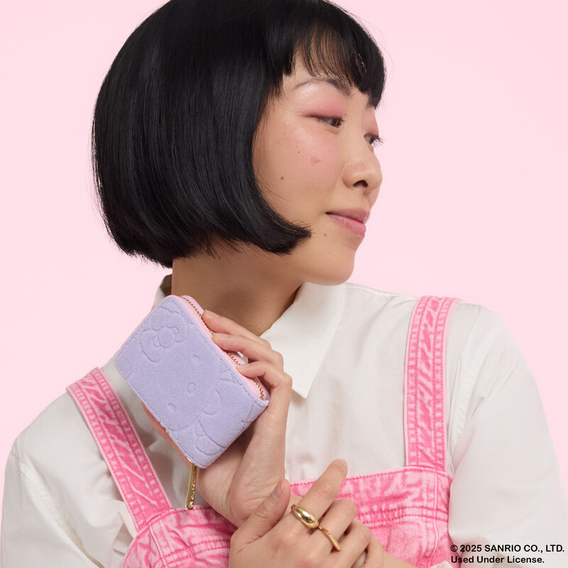 loungefly SDCC Limited Edition Hello Kitty & Friends Terry Cloth Accordion Wallet