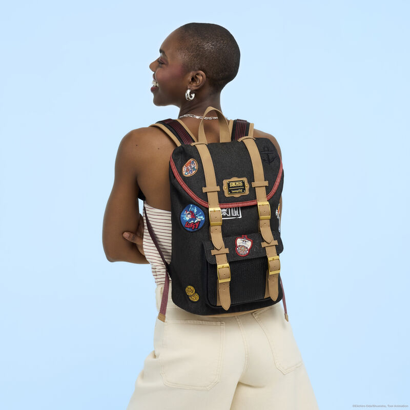 loungefly SDCC Limited Edition One Piece Drawstring Full-Size Backpack