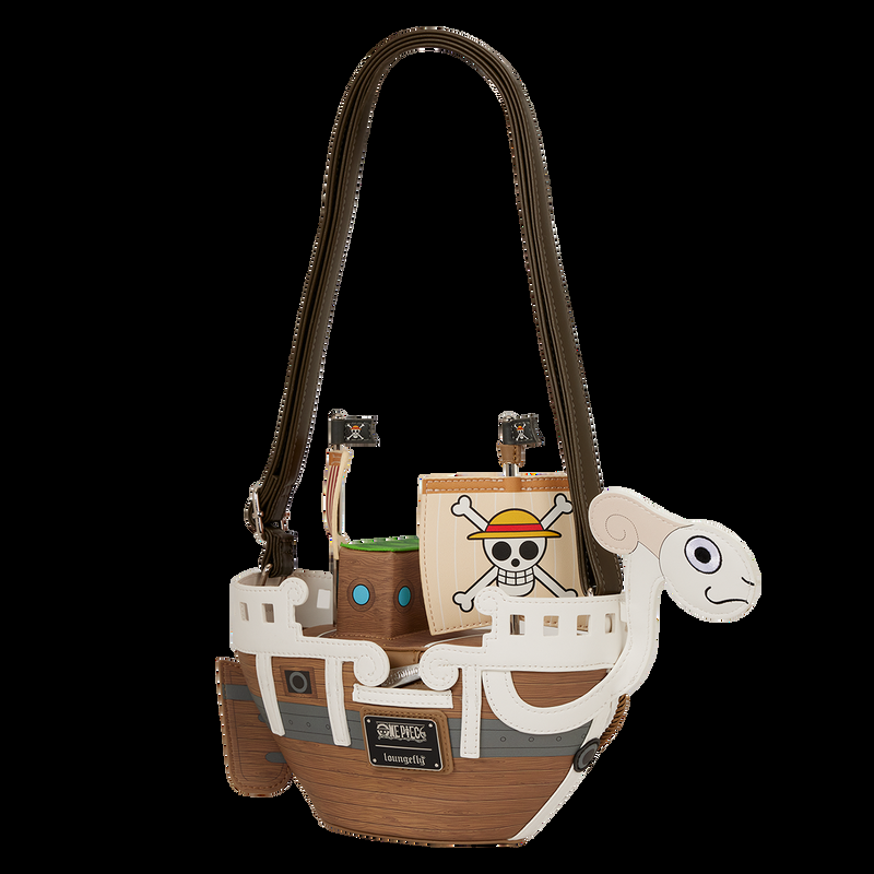 Loungefly SDCC Limited Edition One Piece Going Merry Figural Crossbody Bag