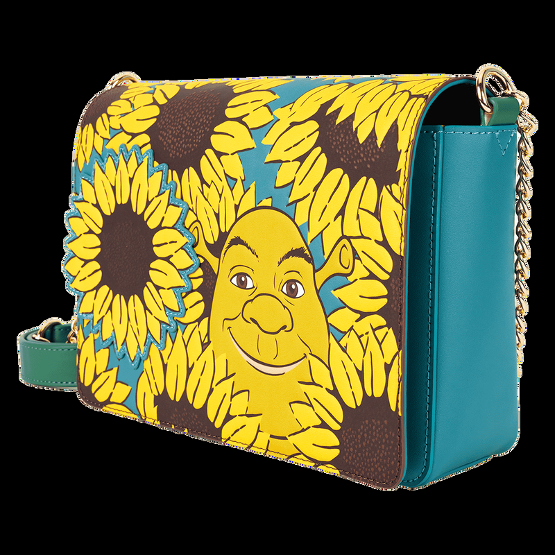 Loungefly Shrek & Donkey Sunflower Field Crossbody Bag