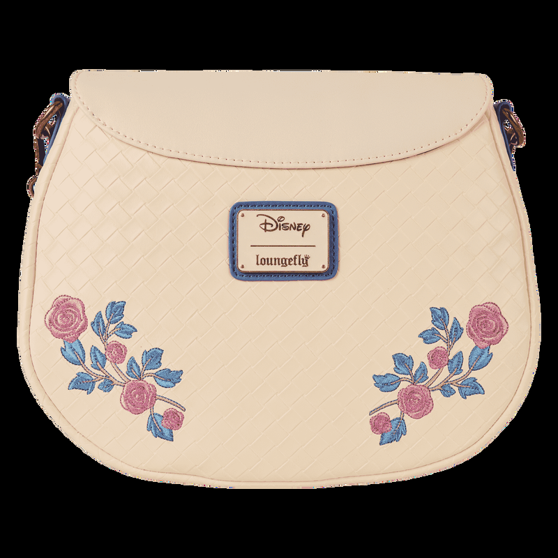 Loungefly Sleeping Beauty Princess Aurora & Prince Phillip Floral Crossbody Bag