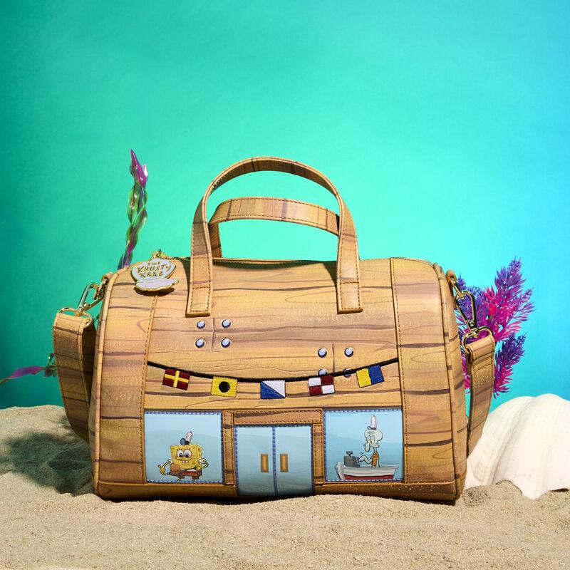 loungefly SpongeBob SquarePants 25th Anniversary Krusty Krab Figural Crossbody Bag
