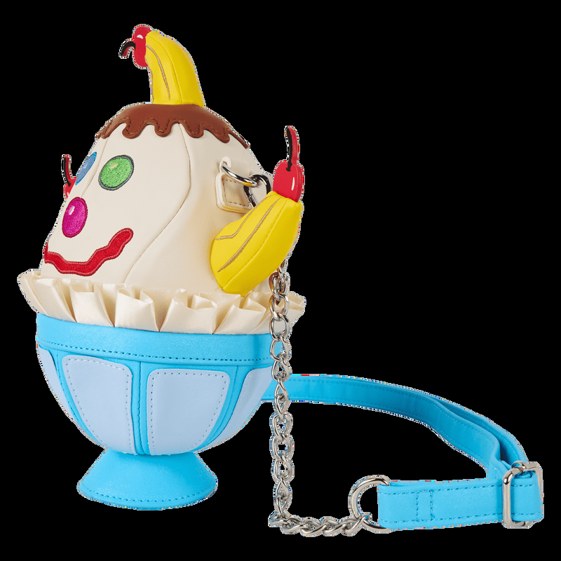 Loungefly SpongeBob Squarepants Goofy Goober Ice Cream Sundae Figural Crossbody Bag