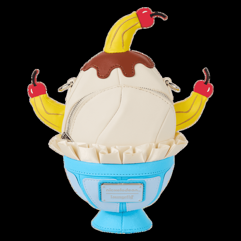 Loungefly SpongeBob Squarepants Goofy Goober Ice Cream Sundae Figural Crossbody Bag