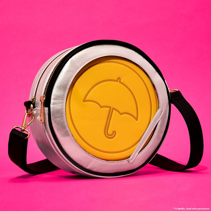 Loungefly Squid Game Dalgona Candy Tin Crossbody Bag With Coin Bag