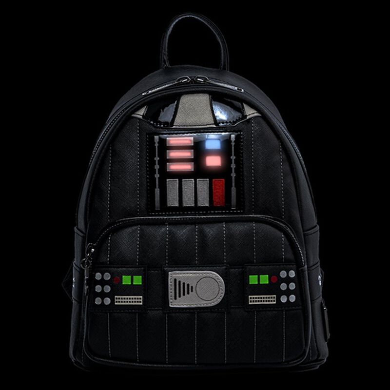 Loungefly Star Wars Darth Vader Light Up Cosplay Mini Backpack