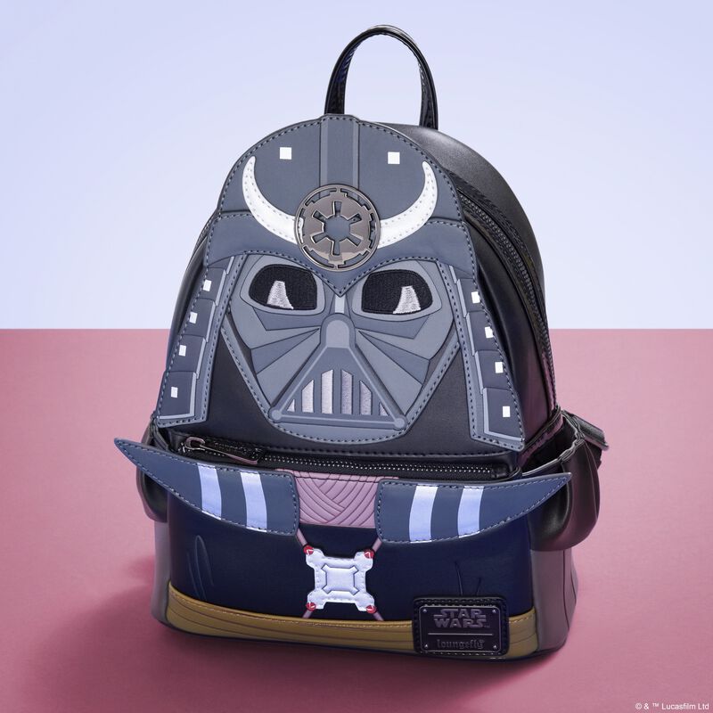 loungefly Star Wars Limited Edition Samurai Darth Vader Cosplay Mini Backpack