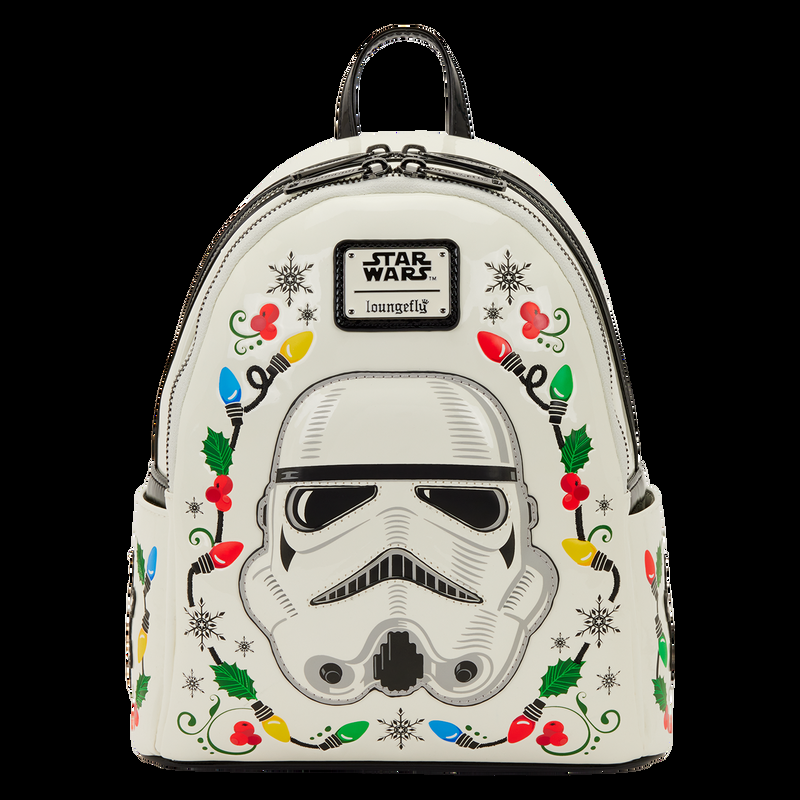 Loungefly Star Wars Stormtrooper Cosplay String Lights Light Up Mini Backpack