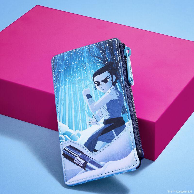 loungefly Star Wars: The Force Awakens Rey Large Card Holder