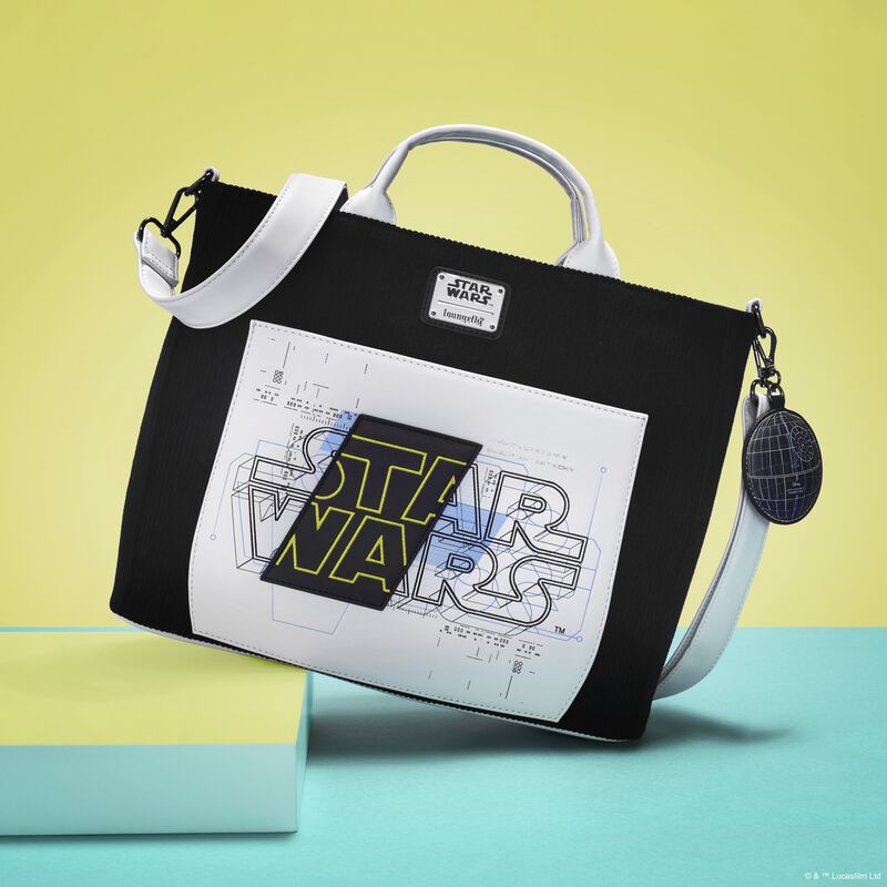 loungefly Star Wars: The Power of the Force Convertible Backpack & Tote Crossbody Bag
