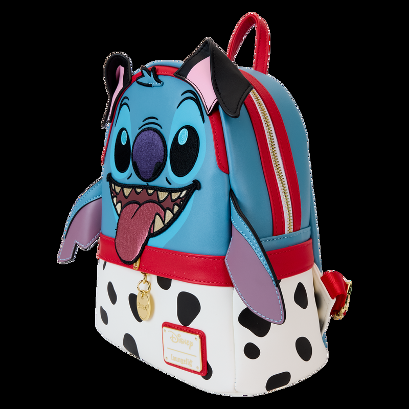 Loungefly Stitch In 101 Dalmatians Costume Exclusive Mini Backpack