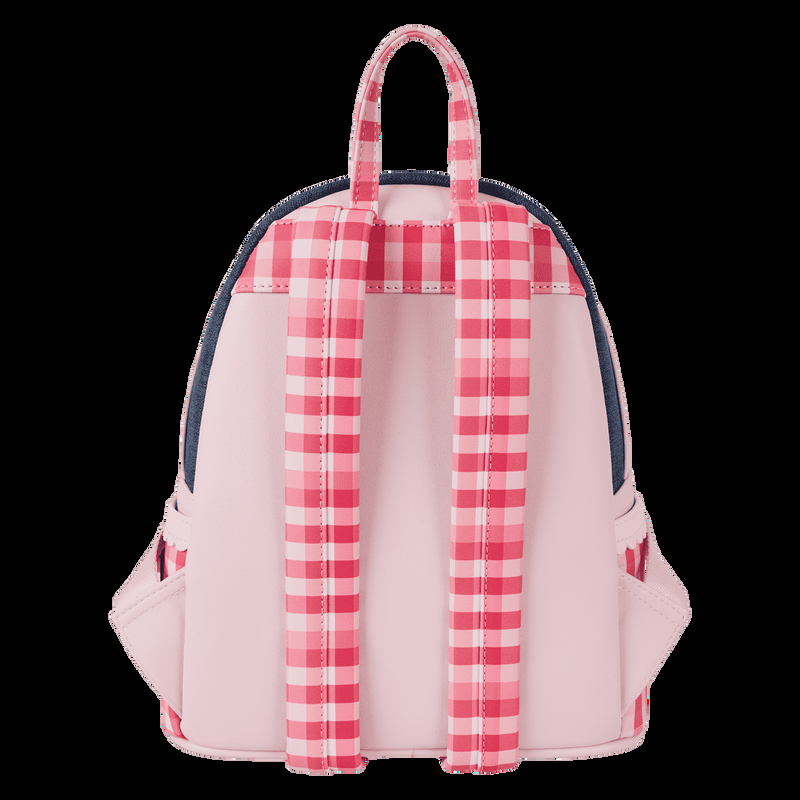 Loungefly Strawberry Shortcake Denim Gingham Mini Backpack