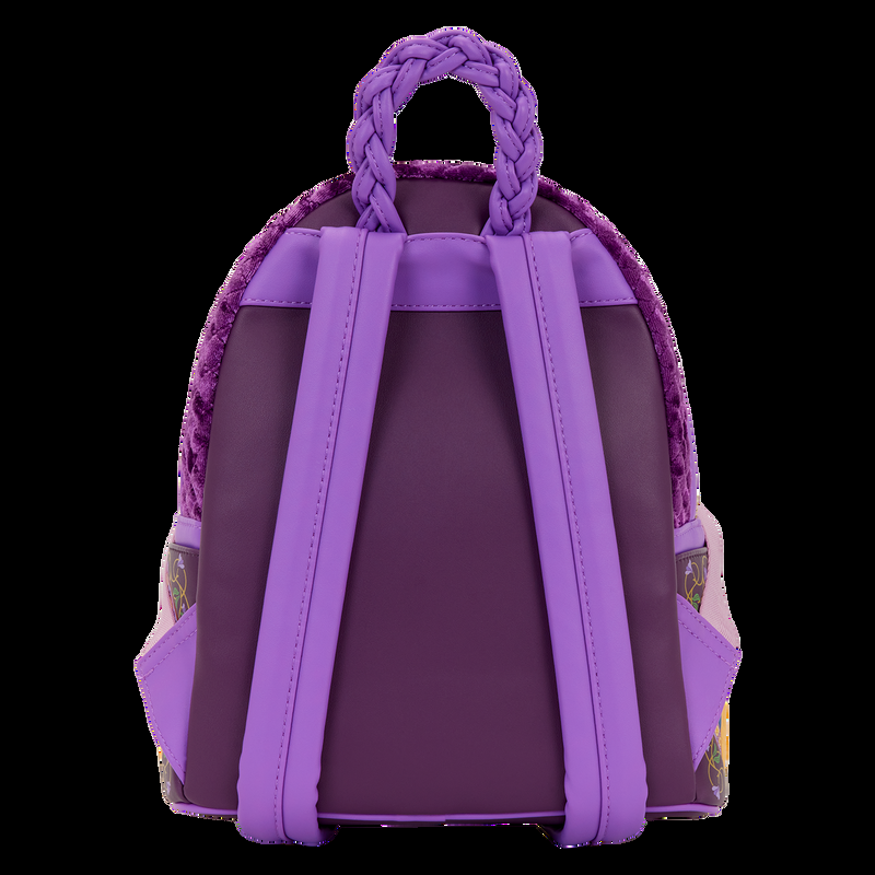 Loungefly Tangled Rapunzel Exclusive Lanterns Quilted Mini Backpack