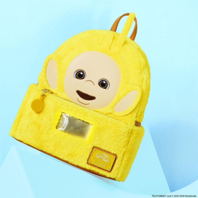 Loungefly Teletubbies Laa-Laa Plush Cosplay Light Up Mini Backpack