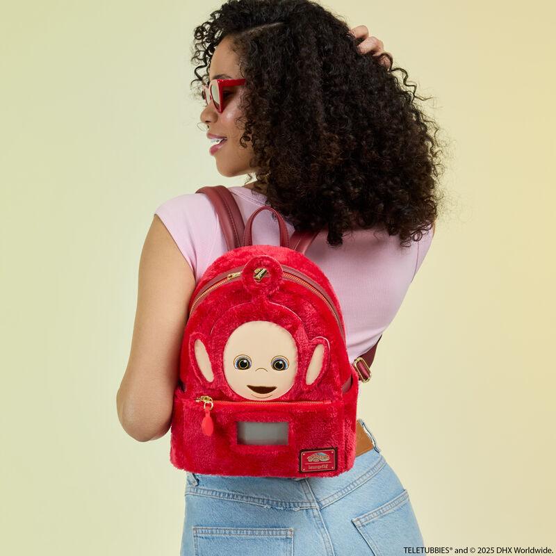 loungefly Teletubbies Po Plush Cosplay Light Up Mini Backpack