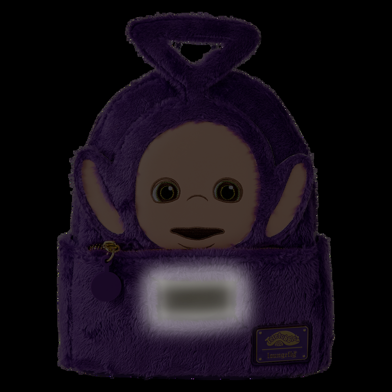 Loungefly Teletubbies Tinky-Winky Plush Cosplay Light Up Mini Backpack