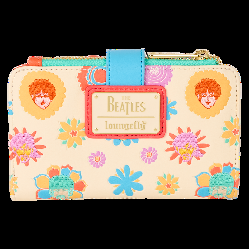 Loungefly The Beatles All You Need Is Love Flap Wallet