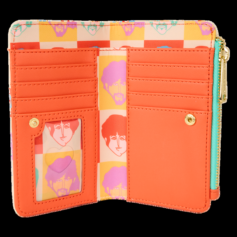 Loungefly The Beatles All You Need Is Love Flap Wallet