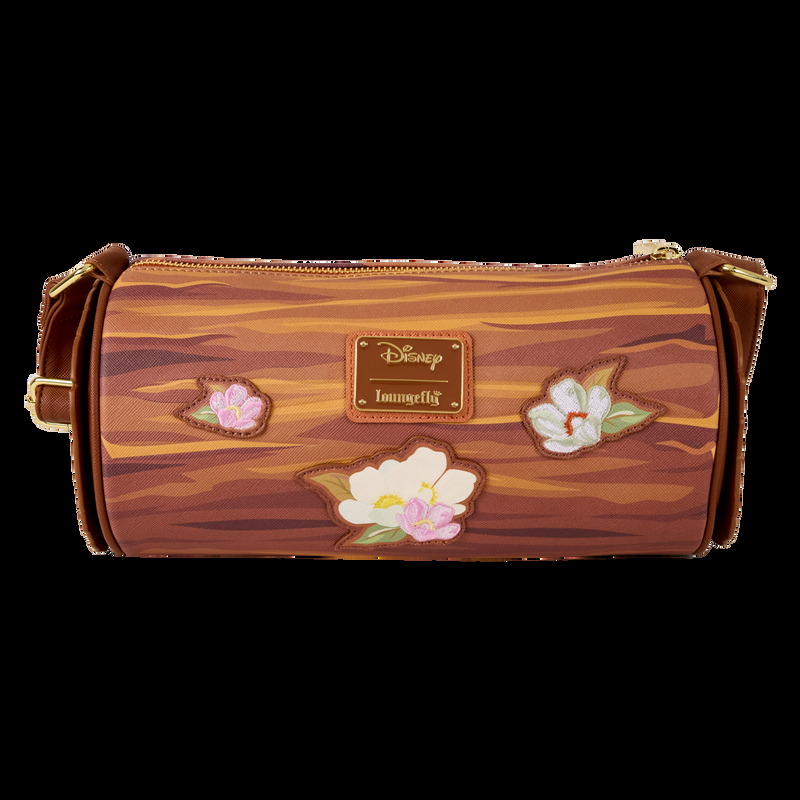 Loungefly The Fox And The Hound Forest Floral Log Figural Crossbody Bag