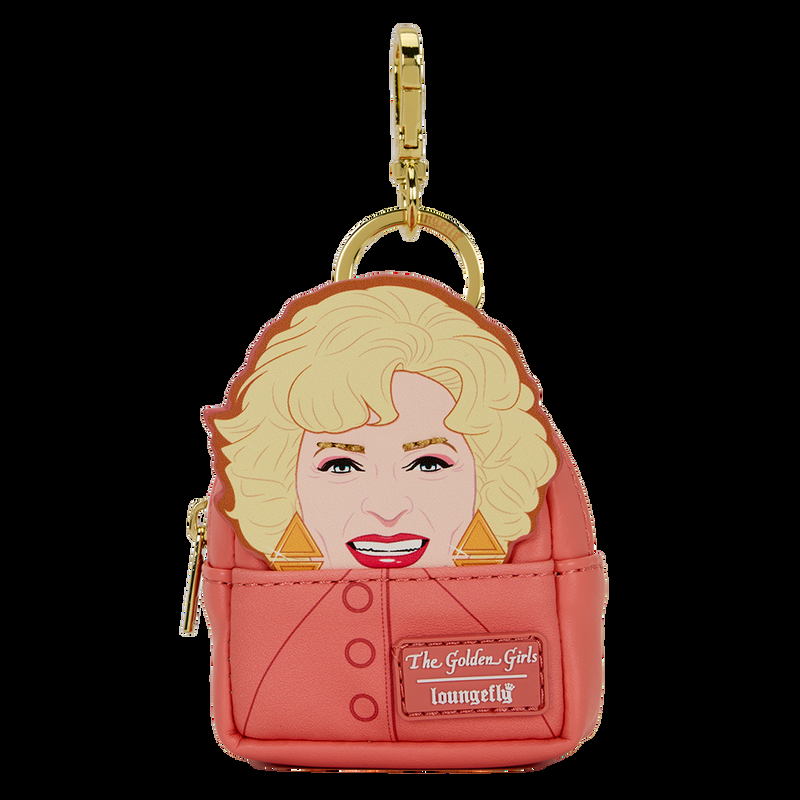 loungefly The Golden Girls Mystery Mini Backpack Keychain Charm