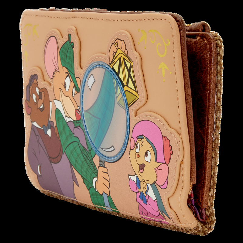 Loungefly The Great Mouse Detective Exclusive Flap Wallet
