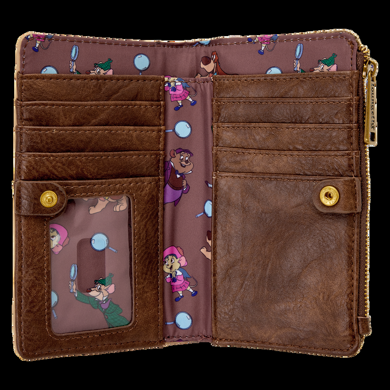 Loungefly The Great Mouse Detective Exclusive Flap Wallet