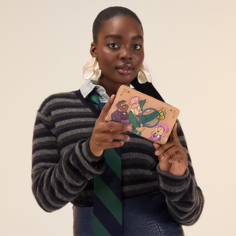 loungefly The Great Mouse Detective Exclusive Flap Wallet