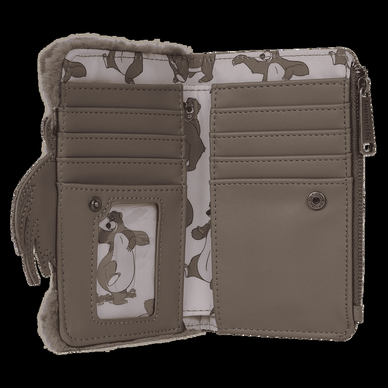 Loungefly The Jungle Book Exclusive Baloo Plush Cosplay Flap Wallet