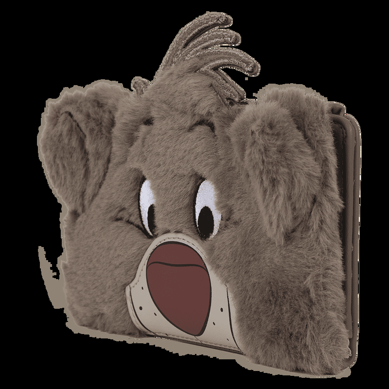 loungefly The Jungle Book Exclusive Baloo Plush Cosplay Flap Wallet