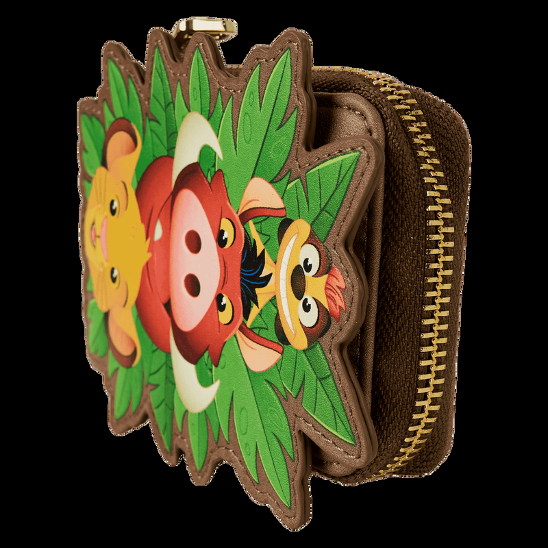 Loungefly The Lion King Exclusive Hakuna Matata Grubs Zip Around Wallet