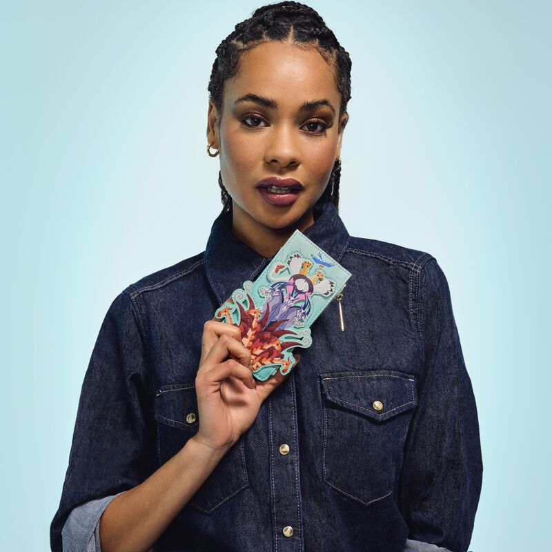 loungefly The Lion King I Just Can't Wait To Be King Large Card Holder