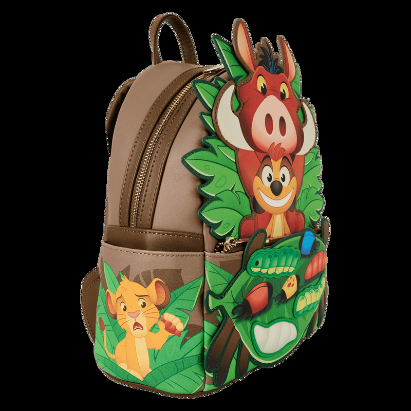 Loungefly The Lion King Limited Edition Hakuna Matata Grubs Mini Backpack