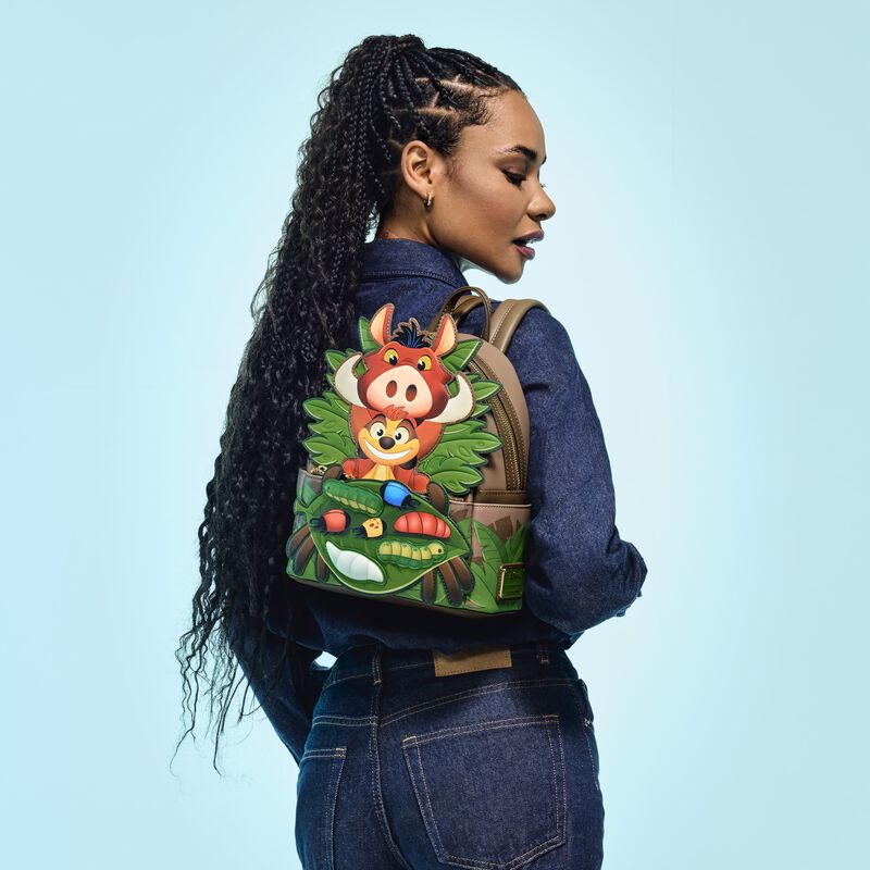 loungefly The Lion King Limited Edition Hakuna Matata Grubs Mini Backpack