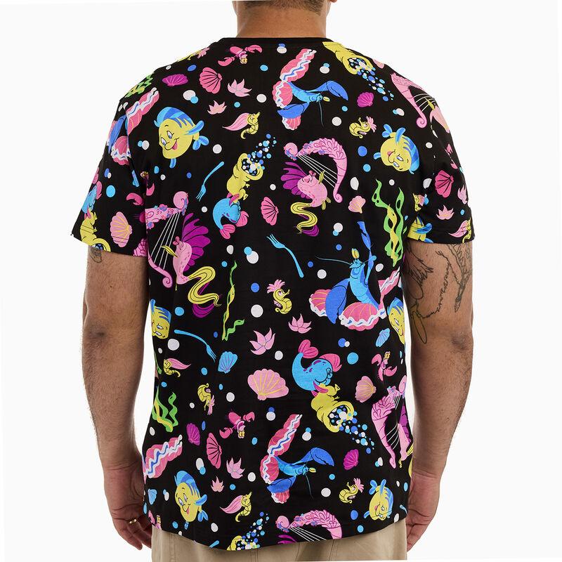 Loungefly The Little Mermaid 35th Anniversary Life Is The Bubbles All-Over Print Unisex Tee