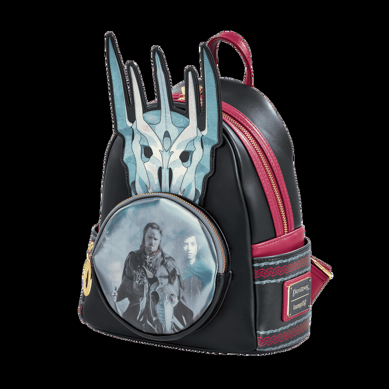 loungefly The Lord of the Rings Exclusive Sauron Lenticular Mini Backpack