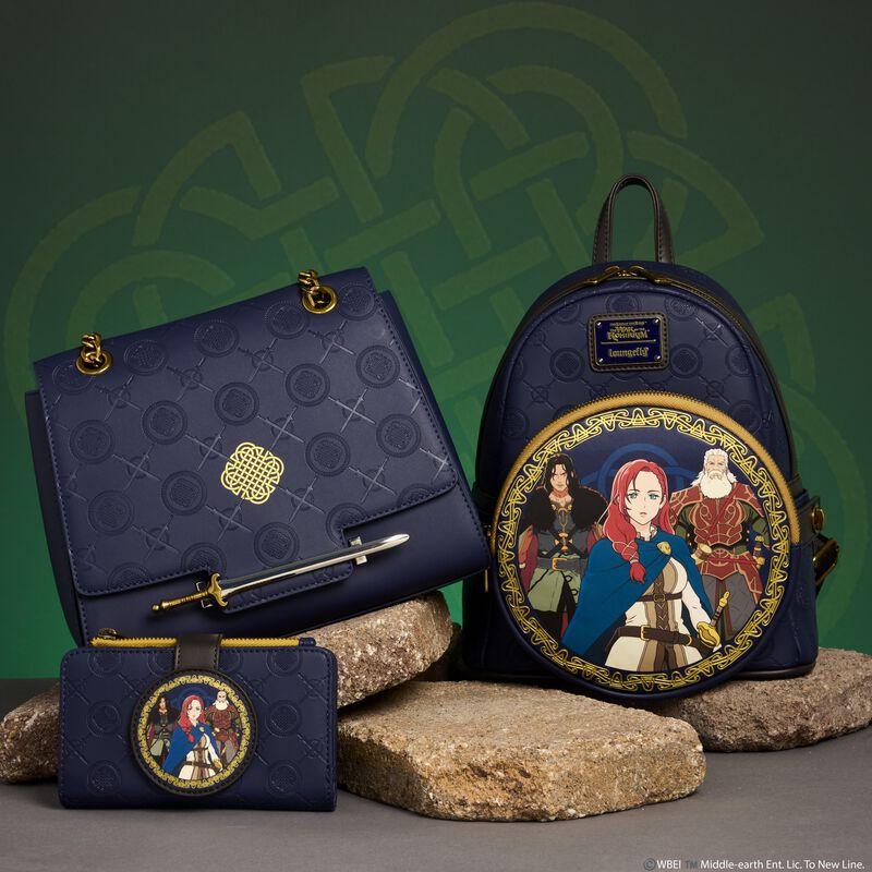 Loungefly The Lord Of The Rings: The War Of The Rohirrim Mini Backpack With Belt Bag