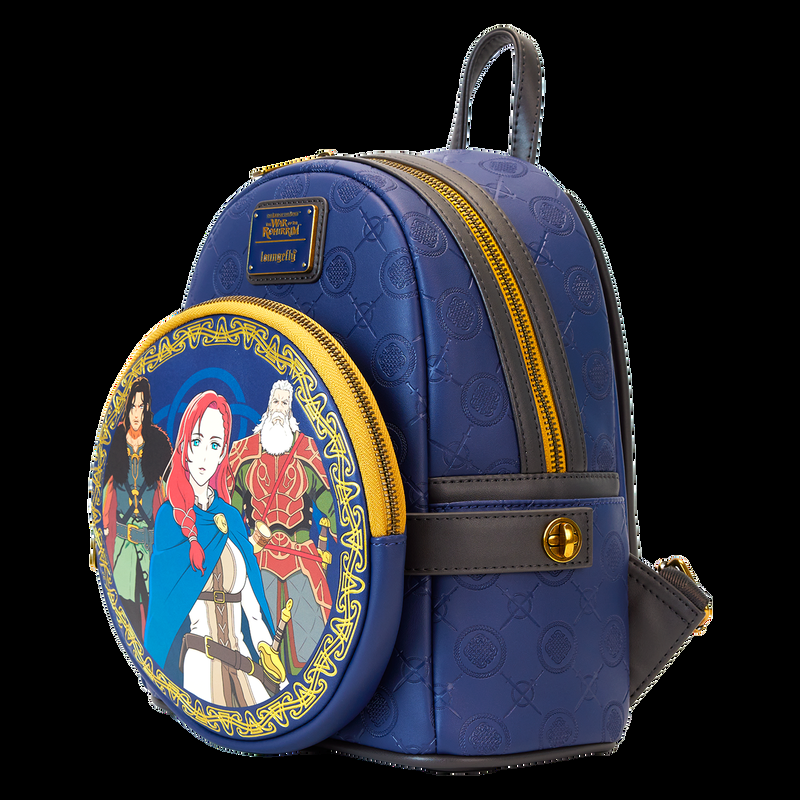 Loungefly The Lord Of The Rings: The War Of The Rohirrim Mini Backpack With Belt Bag