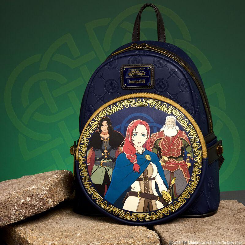 loungefly The Lord Of The Rings: The War Of The Rohirrim Mini Backpack With Belt Bag
