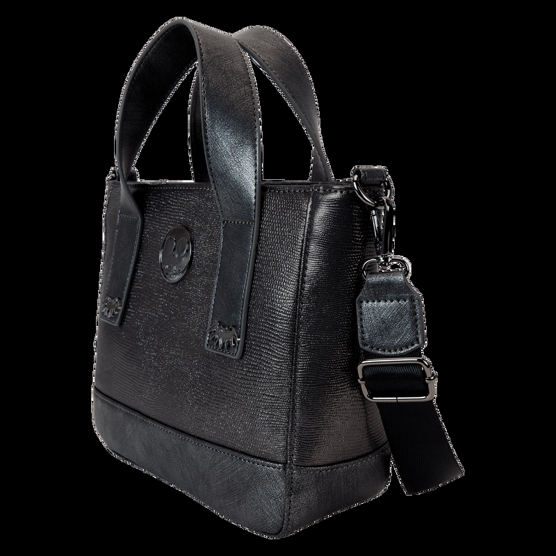 Loungefly The Nightmare Before Christmas Exclusive Jack Skellington Textured Mini Tote Crossbody Bag