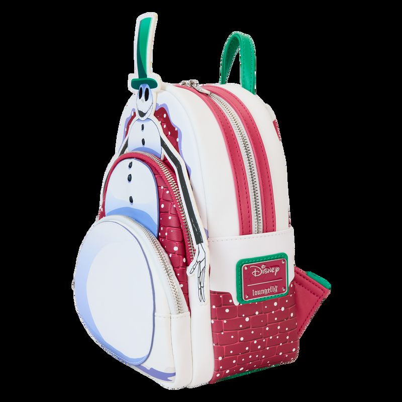 Loungefly The Nightmare Before Christmas Exclusive Snowman Jack Skellington Mini Backpack