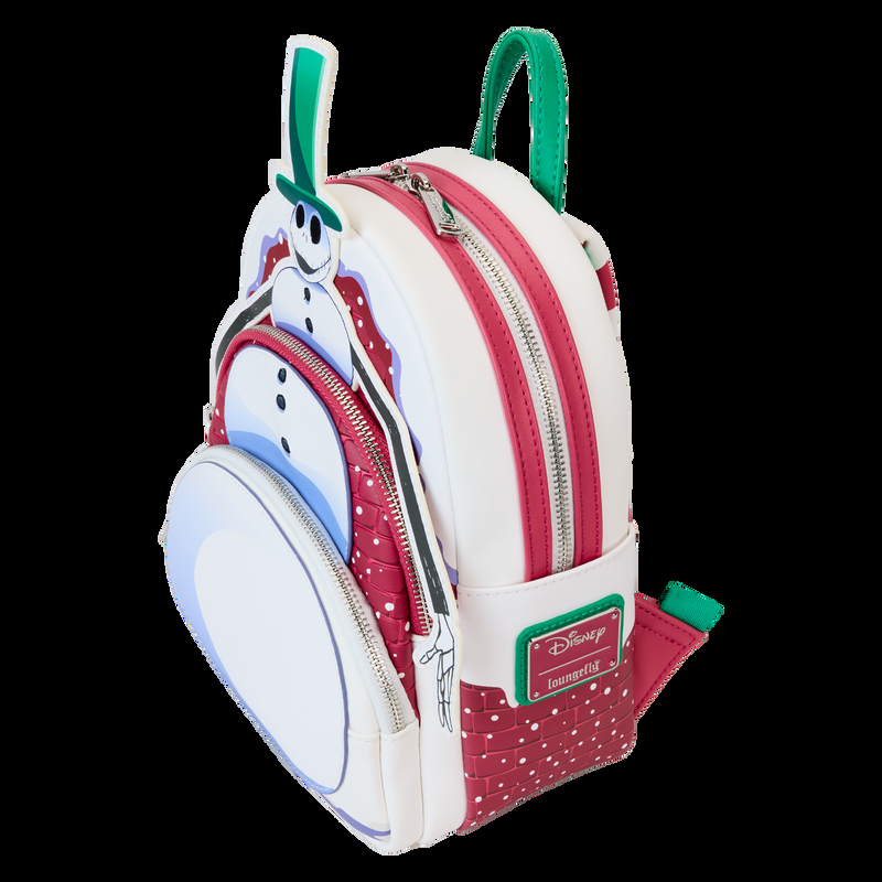 Loungefly The Nightmare Before Christmas Exclusive Snowman Jack Skellington Mini Backpack