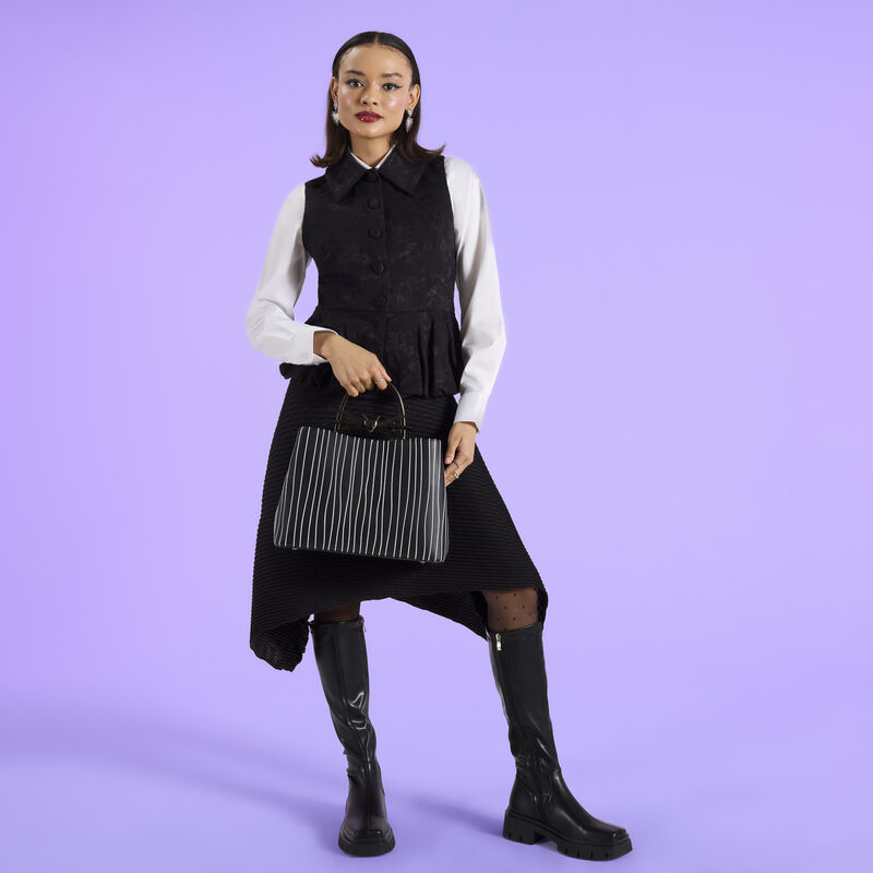 loungefly The Nightmare Before Christmas Jack Skellington Cosplay Glow Crossbody Bag