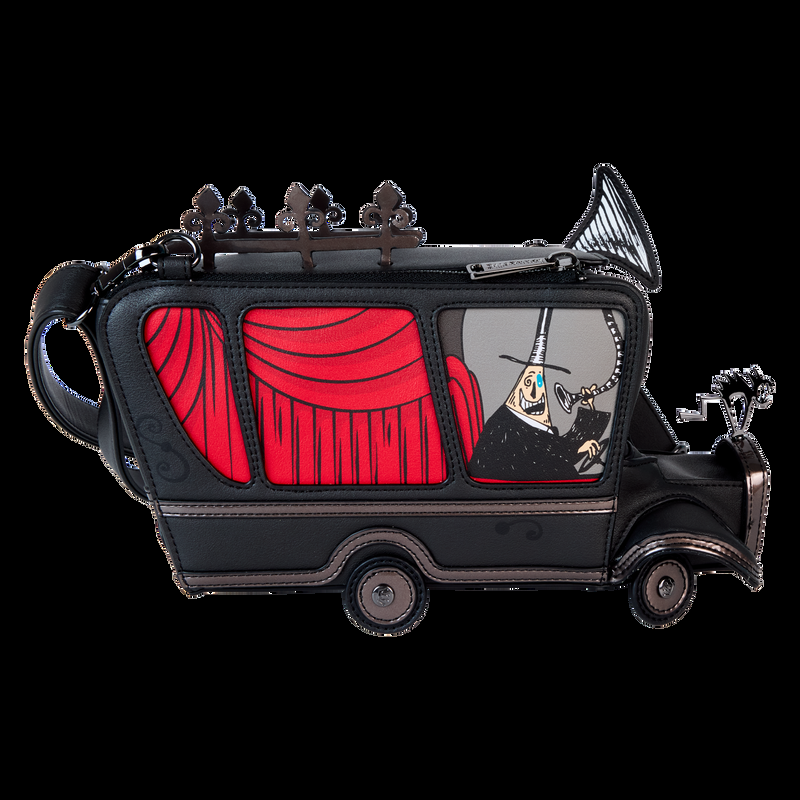 Loungefly The Nightmare Before Christmas Mayor-Mobile Figural Light Up Lenticular Crossbody Bag