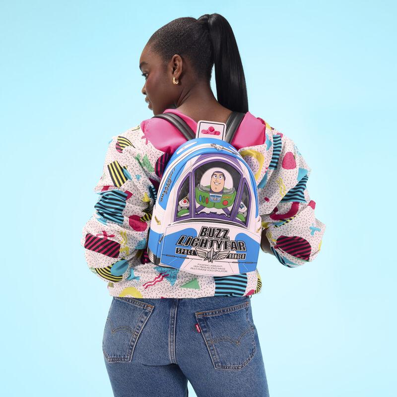 loungefly Toy Story 30th Anniversary Buzz Lightyear Glow Mini Backpack