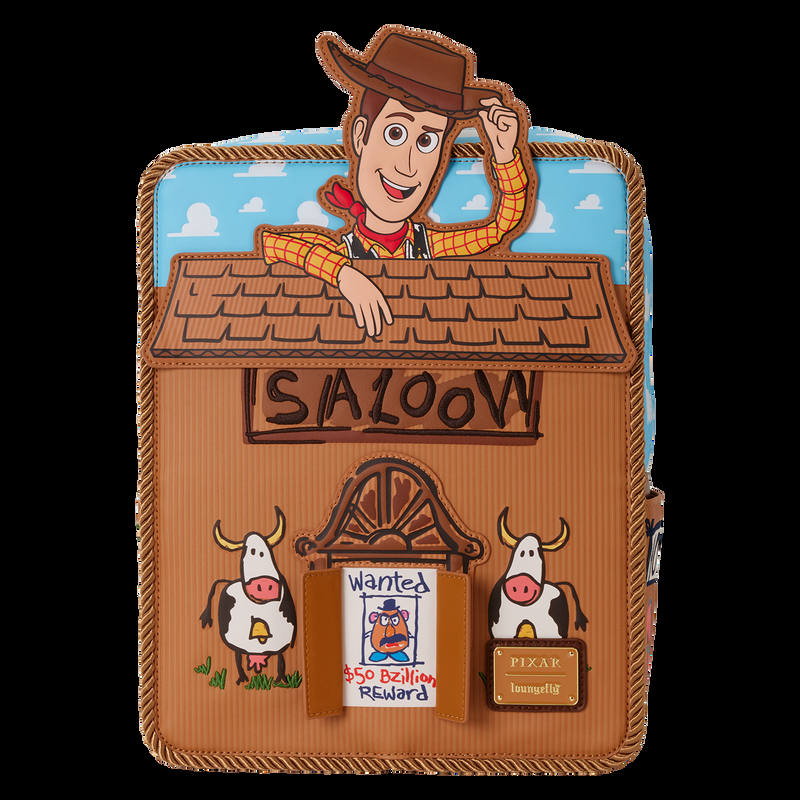 Loungefly Toy Story 30th Anniversary Woody Saloon Mini Backpack