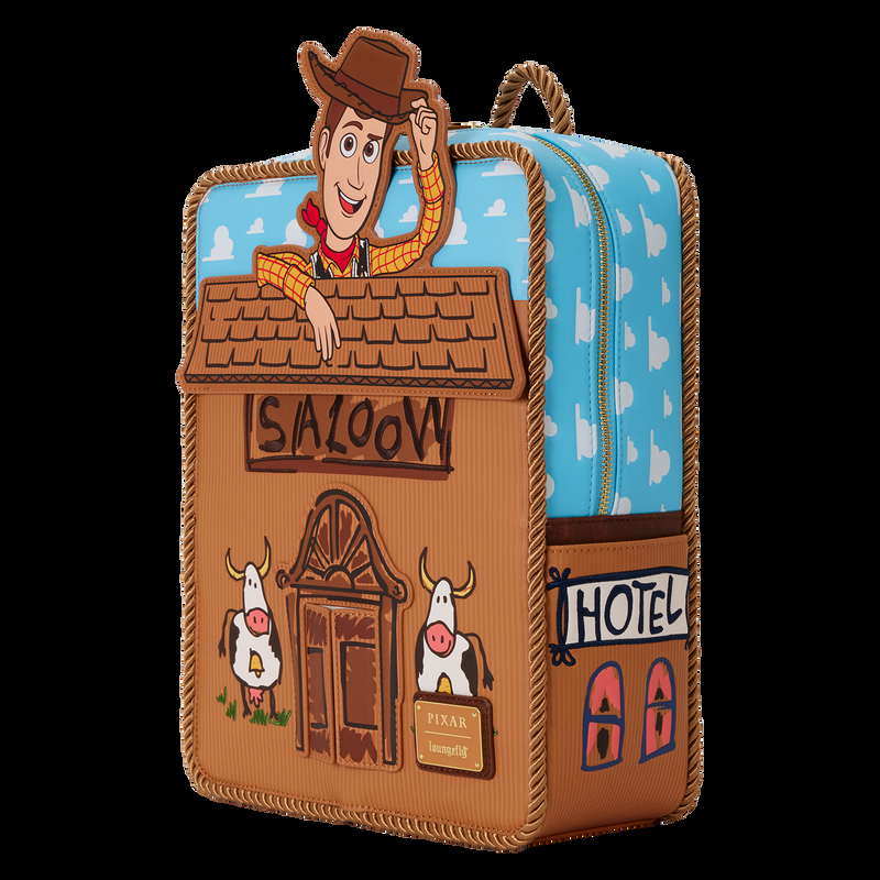 Loungefly Toy Story 30th Anniversary Woody Saloon Mini Backpack