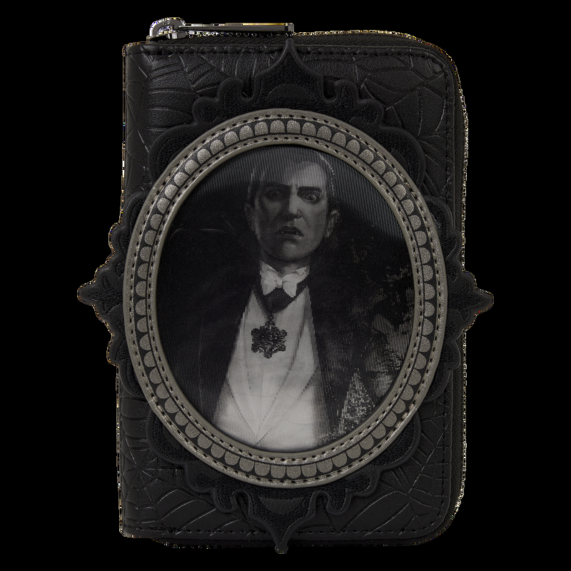 Loungefly Universal Monsters Exclusive Lenticular Zip Around Wallet