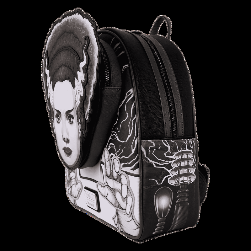 Loungefly Universal Monsters Exclusive The Bride Of Frankenstein Glow Mini Backpack