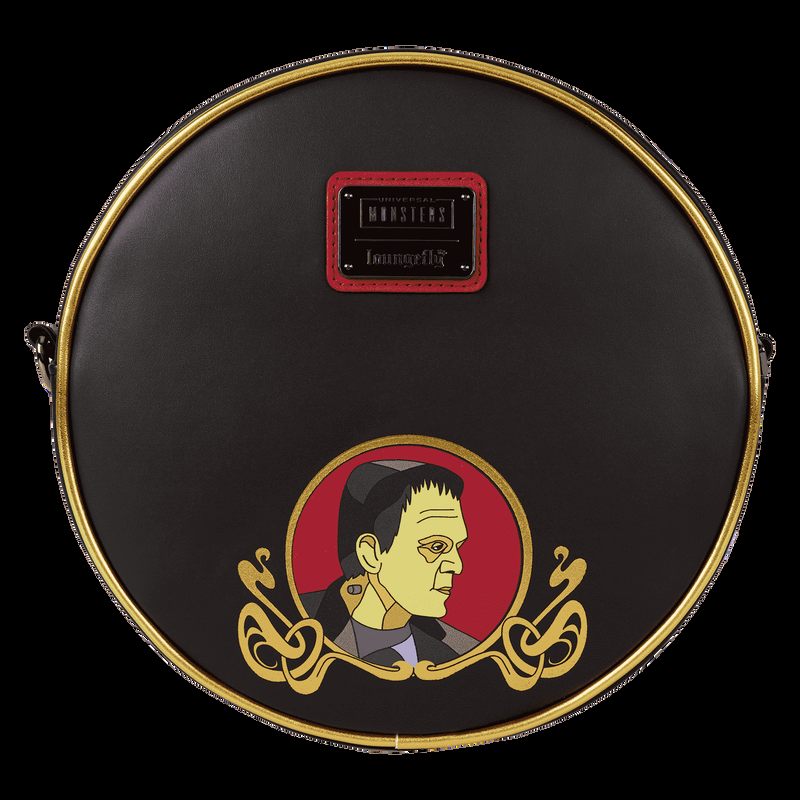 Loungefly Universal Monsters The Bride Of Frankenstein Stained Glass Crossbody Bag