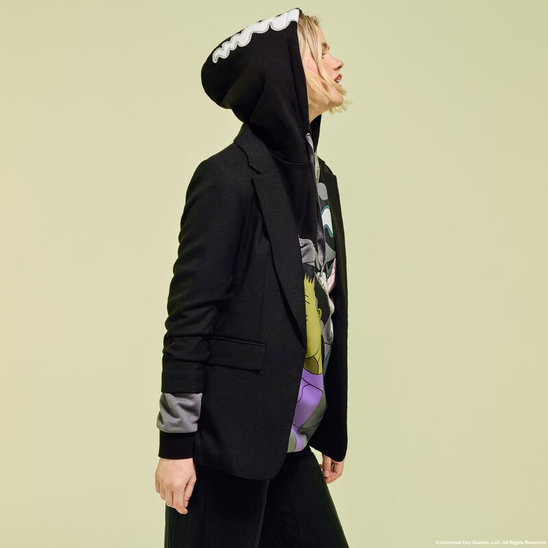 Loungefly Universal Monsters The Bride Of Frankenstein Unisex Hoodie